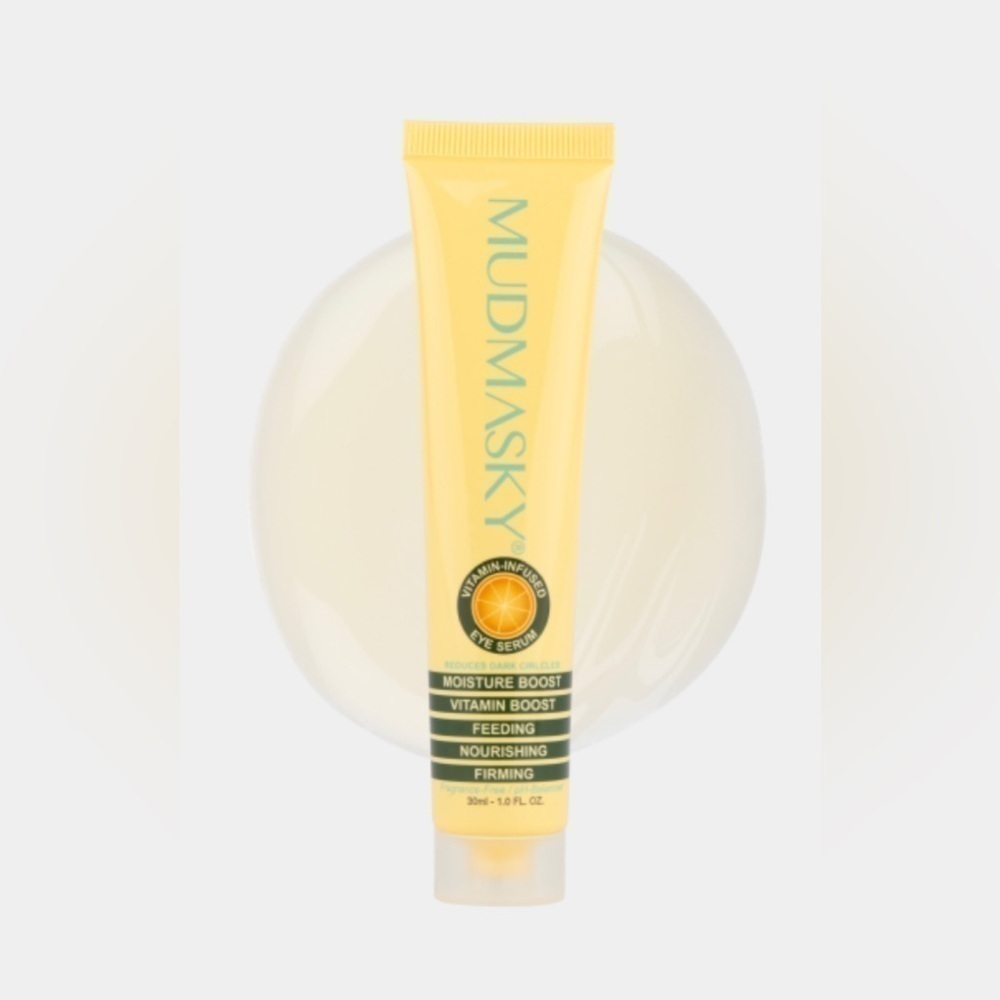 Mudmasky Vitamin-Infused Eye Serum 30ml 1.0 fl oz Dark Circle Reduction Firming